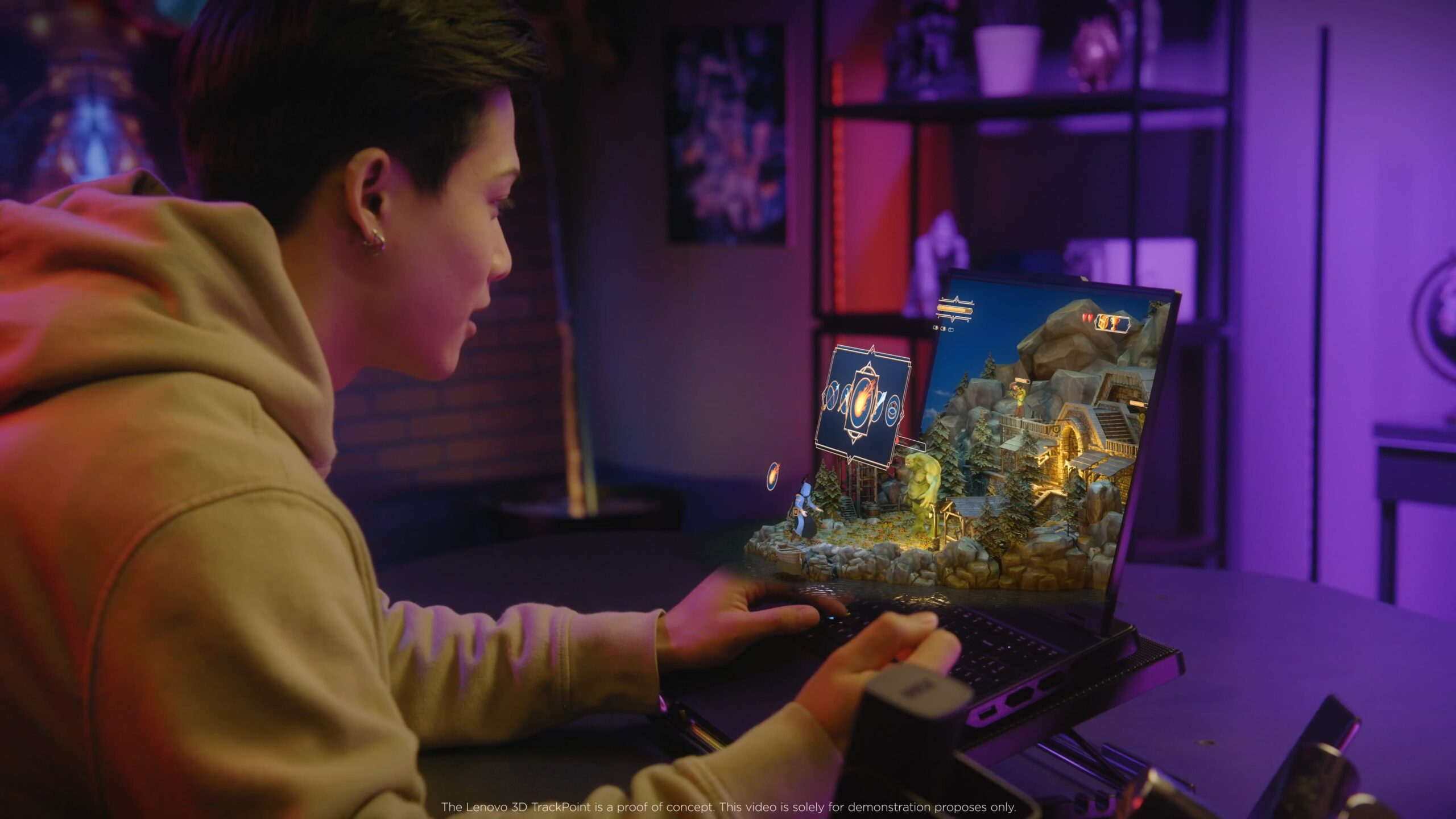 3D Ring Sizzle Video